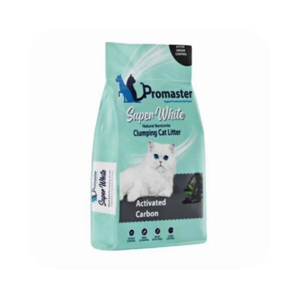 חול חתולים Promaster Carbon מתגבש עם פחם פעיל - 10 ליטר